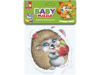 Мягкие Беби пазлы Пушистики, Vladi Toys