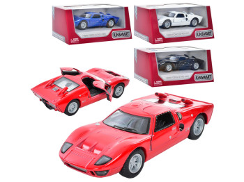 Машинка металлическая инерционная 1966 FORD GT40 MKII. Kinsmart KT5427W