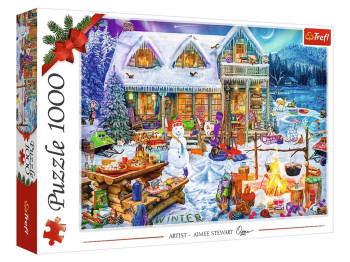 Пазли Trefl XMAS Зимовий час, 1000 елементів