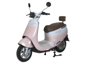 Скутер електричний міський, двигун 600W, рожевий