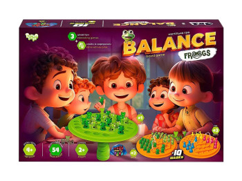 Настільна розвиваюча гра Balance Frog велика, Danko Toys