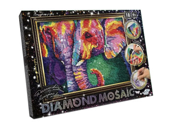 Креативна творчість Діамантовий живопис DIAMOND MOSAIC малий, Danko Toys