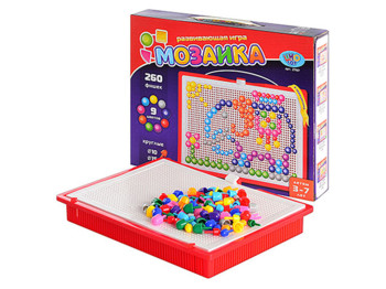 Мозаика 260 фишек. Play Smart 2707