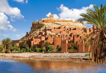 Пазлы Крепость Марокко, 1000 элементов, Castorland