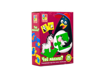 Игра развивающая Чей малыш?, Vladi Toys