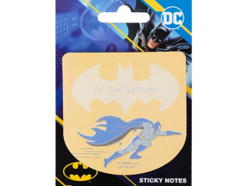 Блок паперу з клейким шаром Batman 7х7 см, 50 аркушів, Kite
