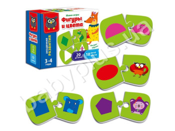 Мини-игра Формы и цвета, Vladi Toys