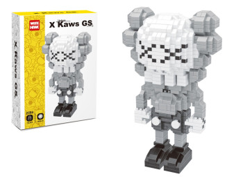 Конструктор 790 деталей Kaws Fashion, 14.7 см, фигурка персонажа