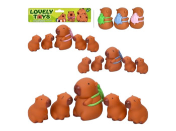 Игрушка для купания капибара 569B-3, набор 5шт, 3 вида (цена за 1 набір)