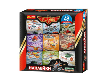 Набор наклеек в коробке Самолёты 2, Disney, Ranok Creative