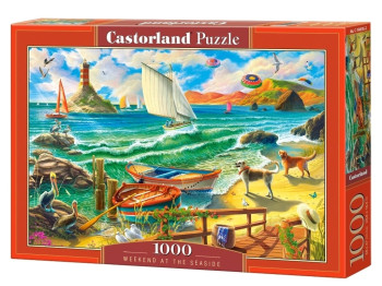 Пазлы Выходные на море, 1000 элементов, Castorland C-104895