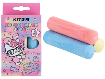 Мел цветной Jumbo Hello Kitty 3 цвета, Kite