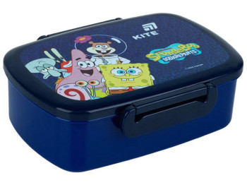 Ланчбокс с миниконтейнером и столовыми приборами Kite SpongeBob SquarePants SB26-163, 750 мл