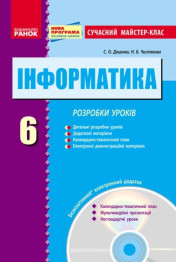Информатика 6 кл, Современный мастер-клас + ДИСК НОВАЯ ПРОГРАММА, Литера