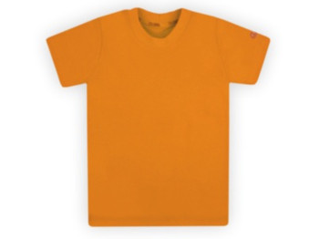 Футболка дитяча унісекс СПОРТИК НЬЮ, Зріст 98 помаранчевий, Gabbi (ціна за 1шт)