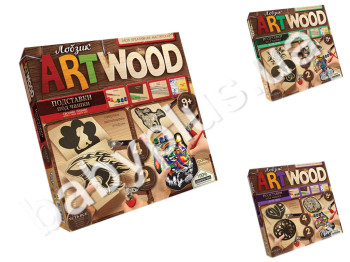 Набор для творчества Выпиливание подставки под чашку лобзиком ARTWOOD, Danko Toys