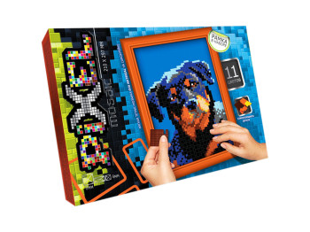 Набор для творчества Мягкая мозаика Тетрис-пазл PIXEL, Danko Toys