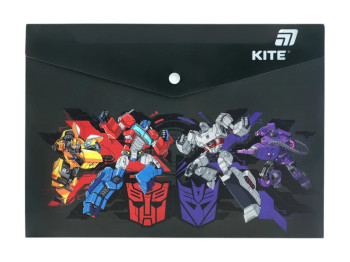 Папка на кнопке Kite Transformers TF25-244, формат A4, полипропилен, Kite