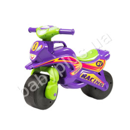 Мотобайк Спорт. TM Doloni Toys 0139-6. ФИОЛЕТОВО-САЛАТОВЫЙ. Свет фар, звуковые эффекты.
