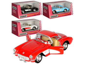 Машинка металлическая инерционная CHEVROLET CORVETTE. Kinsmart KT 5316 W