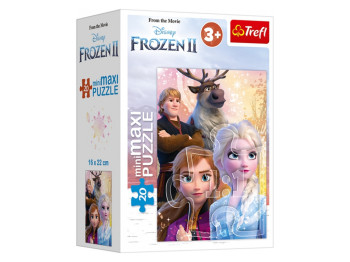 Пазли Trefl Frozen Дружба в крижаній землі, 20 елементів, Trefl 21083