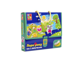 Гра з липучками Яка пора року, Vladi Toys