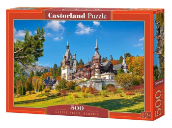 Пазли Замок Пелеш, Румунія 500 елементів, Castorland B-53292