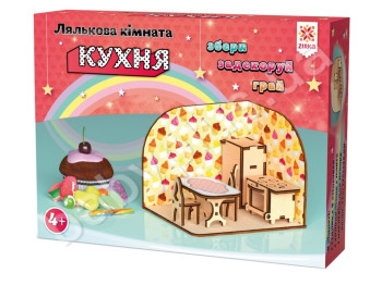 Дерев'яний 3D конструктор Кухня, ZIRKA