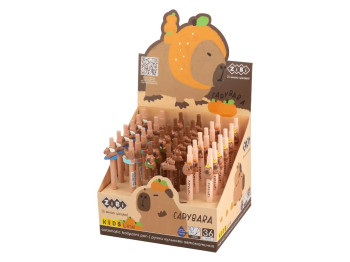 Ручка шариковая автоматическая Capybara Toy 0,7 мм, кнопочный механизм, микс видов (цена за 1шт) ZiB