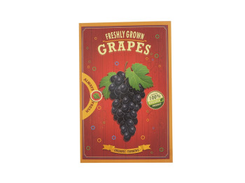 Блокнот FRESHLY GROWN GRAPES 96 аркушів, 194х292 мм, Аркуш 1В1386