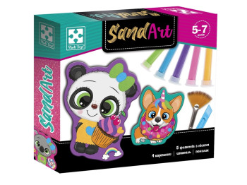 Набор для творчества Sand Art, Сладкая вечеринка, Vladi Toys VT4501-02 рус