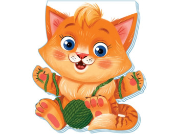 Дитяча книга "Котик. Кумедні лапки", 2-4 роки, Ранок