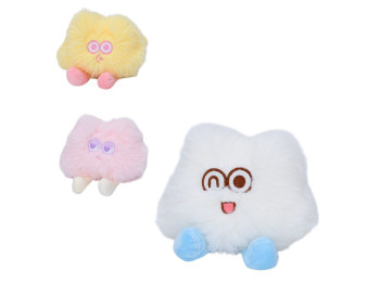 Мягкая игрушка Монстр 21 см, пушистая текстильная, 3 цвета, Limo Toy