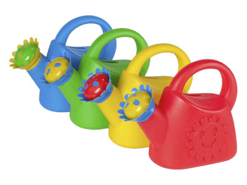 Лійка дитяча Сонечко ІП19002, 21,5 см, для поливу та гри з водою, Toys-plast