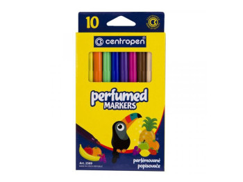 Фломастери Perfumes 10 кольорів. Centropen 2589/10