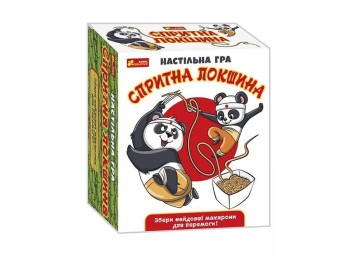 Настольная игра на ловкость Ловкая лапша, с палочками и тарелками, Ranok Creative