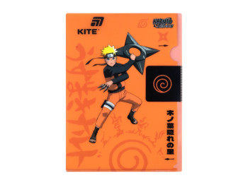 Папка-уголок с клапаном Naruto NR25-248, A4, полипропилен, Kite