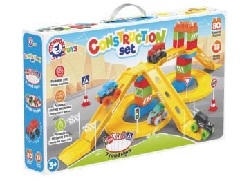 Конструктор Construction Set, 80 деталей, Технок