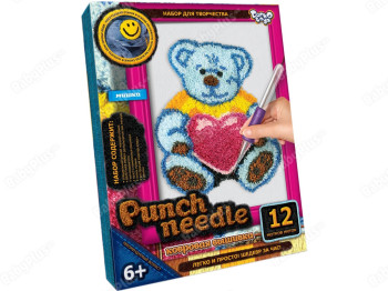 Набір для творчості Килимова вишивка Мишка Punch needle, Danko Toys