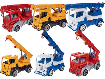 Машина ORION игрушечная автокран, 3 цвета (цена за 1 шт)