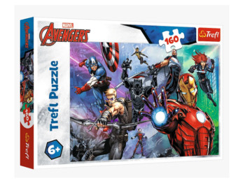 Пазл Trefl The Avengers Герої завжди готові, 160 деталей