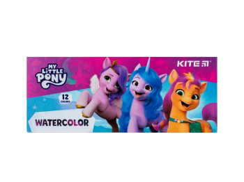 Краски акварельные в картонной упаковке My Little Pony 12 цветов, Kite