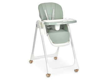 Дитячий стульчик для годування Bambi M 5673 Mint, 8 положень висоти, 2 положення спинки, м'ятний