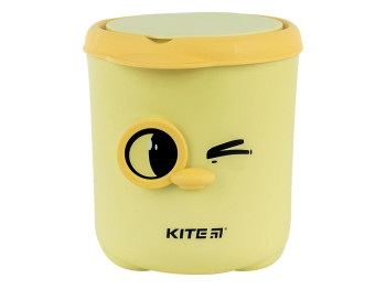 Настольный контейнер для мусора желтый, Kite