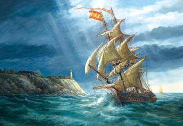 Пазлы Буря, 1500 элементов, Castorland