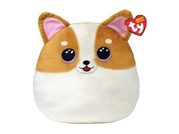 Мягкая игрушка Squish-A-Boos Корги TANNER 20 см, TY