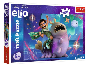 Пазли Trefl Disney Elio Космічна пригода, 100 елементів