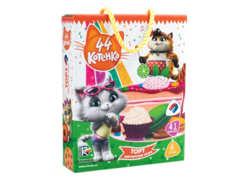 Игра магнитная 44 Кота, Торт, Vladi Toys