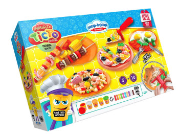 Набор для творчества Тесто для лепки Master Do ШЕФ-ПОВАР Пицца большая, Danko Toys