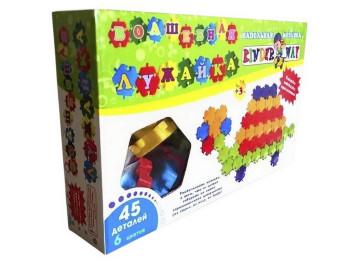 Мозаїка-пазл велика. розмір Дата 60Х68мм. 45 елементів. Kinderway KW-30-051